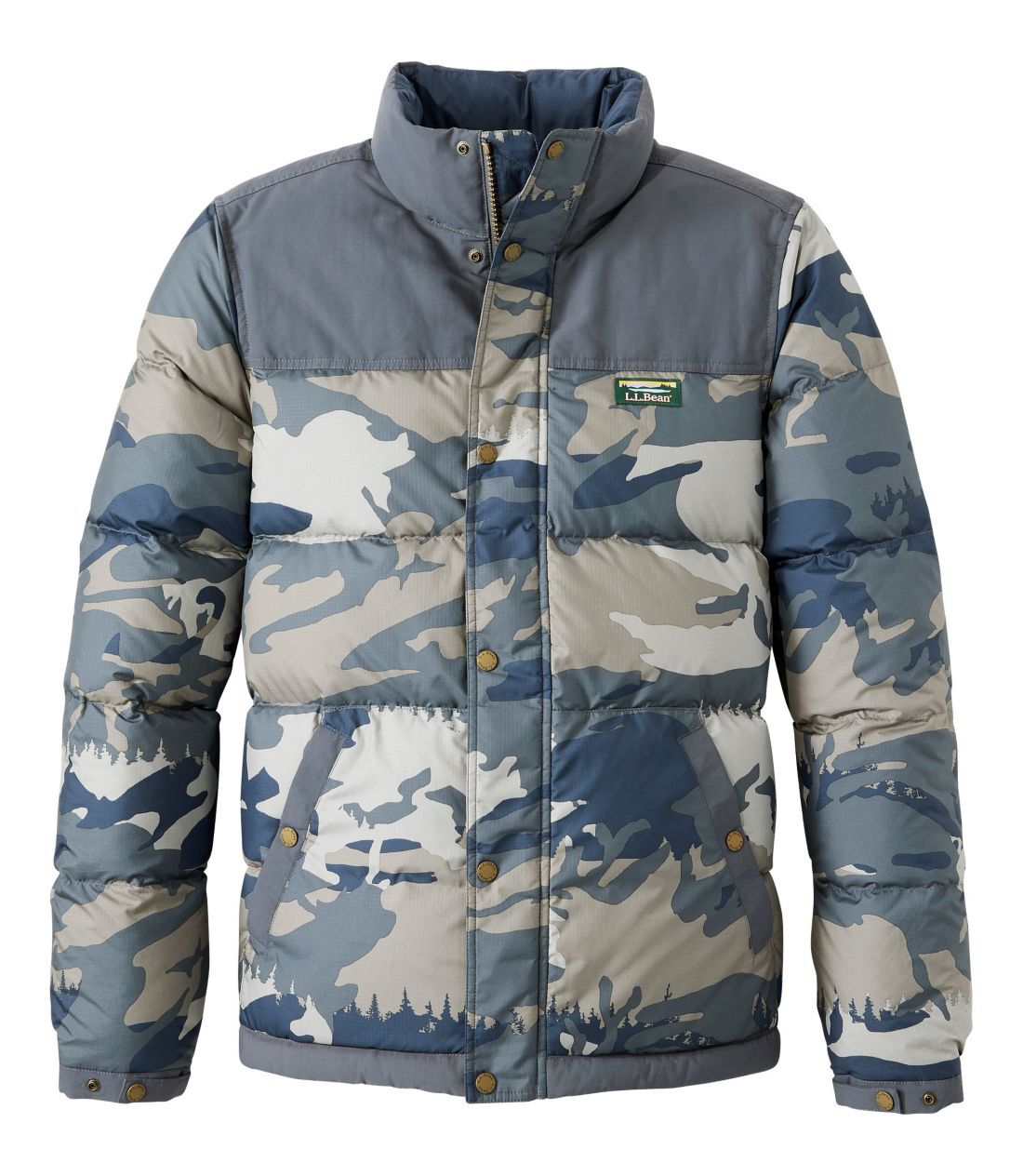 ll bean camo jacket