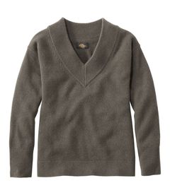 シグネチャー・プレミアム・エッセンシャル・カシミヤ・セーター、リラックス　Vネック, , hi-res