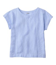 プレミアム・ウォッシャブル・リネン・シャツ、半袖　ストライプ, , hi-res