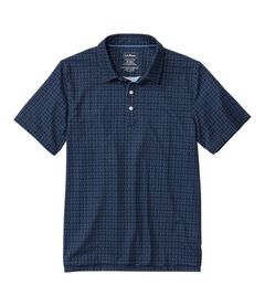 コンフォート・ストレッチ・パフォーマンス・パーティ・ポロシャツ、スライトリー・フィット　半袖　プリント, , hi-res