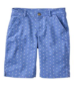 コンフォート・ストレッチ・ショーツ、チノ　バミューダ　9インチ　プリント, , hi-res