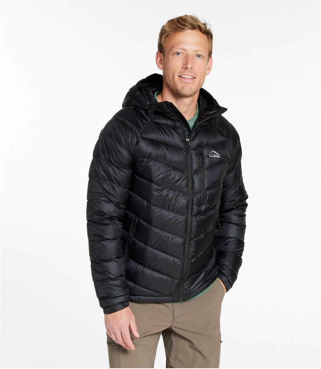 Ll bean mens puffer jacket Sale