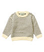 キッズ・ウェイン・ウォッシャブル・セーター・バーズアイ