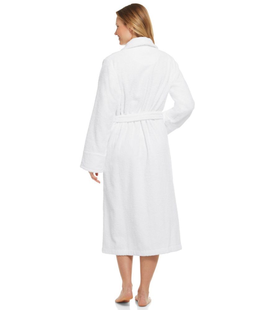 Ll bean womens terry cloth robe clearance