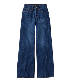 シグネチャー 1912 プレミアム・ジーンズ、ハイライズ　リラックス　ワイドレッグ, , hi-res