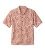 トロピック・シャツ、半袖　プリント
