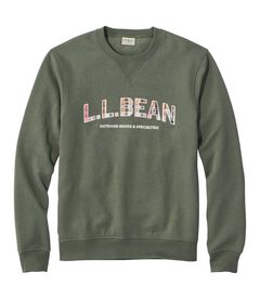 エッセンシャル・グラフィック・スウェットシャツ、クルーネック, , hi-res