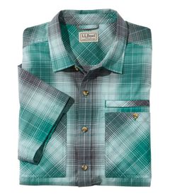 オッター・クリフ・シャツ、半袖　プラッド, , hi-res