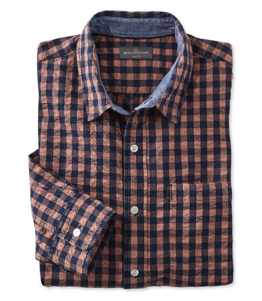 サマー インディゴ シャツ