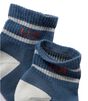 カタディン・ハイカー・ソックス、クォータークルー　ストライプ