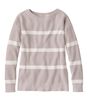 サンウォッシュ・ワッフル・セーター、プルオーバー　ストライプ