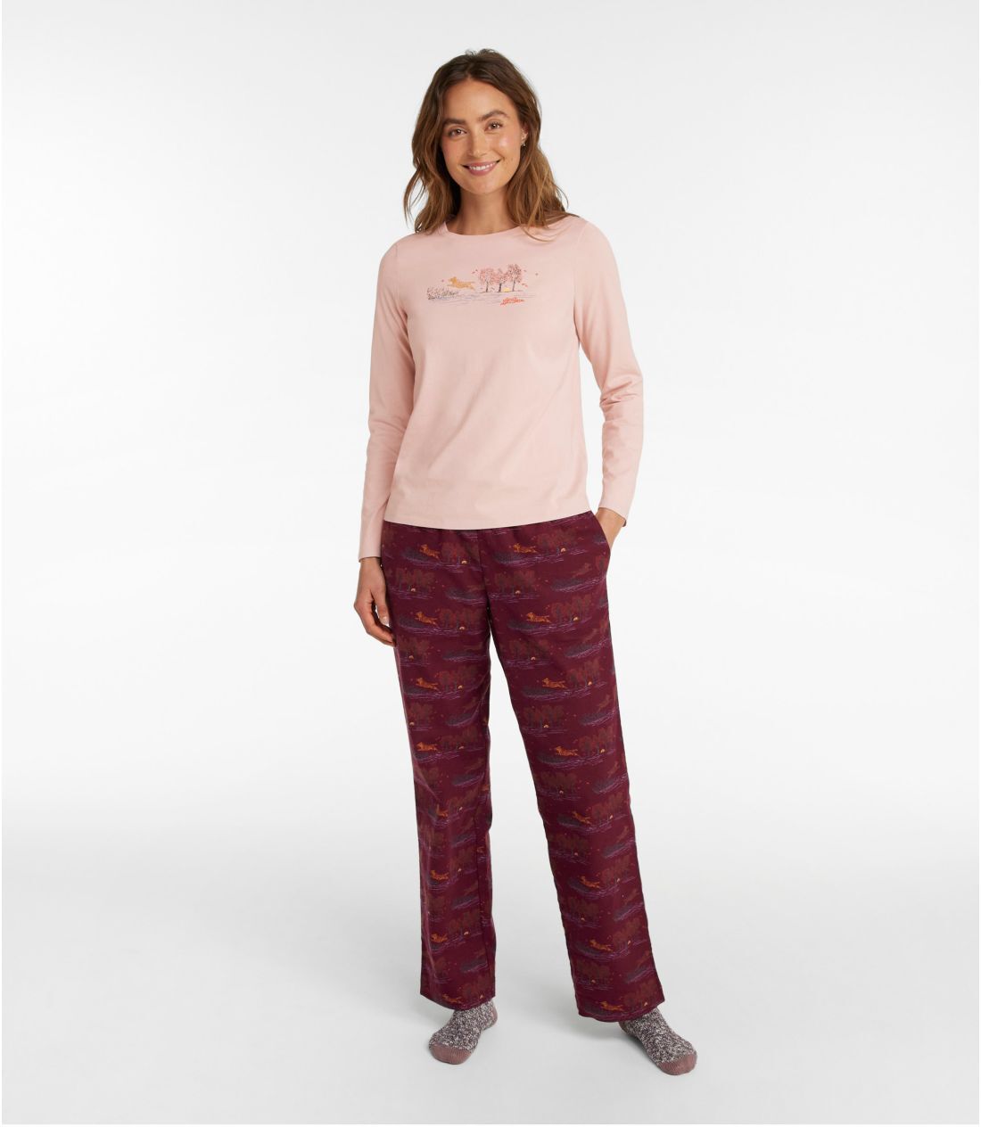 Ll bean women's pajama sets clearance