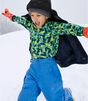 キッズ・ウィケッド・ウォーム・トップ、プリント　中程度の厚さ