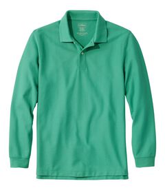 プレミアム・ダブル・エル・ポロシャツ、長袖, , hi-res