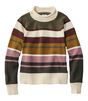 シグネチャー・オーガニック・コットン・セーター、ロールネック　ストライプ