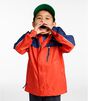 キッズ・トレイル・モデル・レイン・ジャケット、カラー・ブロック