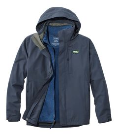 L.L Bean セーター・フリース3イン1ジャケット　サイズM