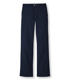 リンクルフリー（形態安定）・ベイサイド・ツイル・パンツ、ハイライズ　ヒドゥン・コンフォート・ウエスト　ストレートレッグ, , hi-res