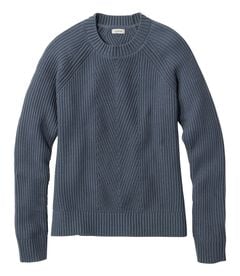 マリナー・シェーカー・ミックスステッチ・セーター、クルーネック, , hi-res