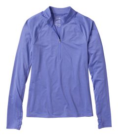 アクセス・トレイル・プルオーバー、長袖　クォータージップ, , hi-res