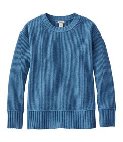 ヘリテージ・エアルーム・ウール/カシミヤ・セーター、クルーネック, , hi-res