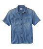 ビーンフレックス・デニム・シャツ、トラディショナル・フィット　半袖