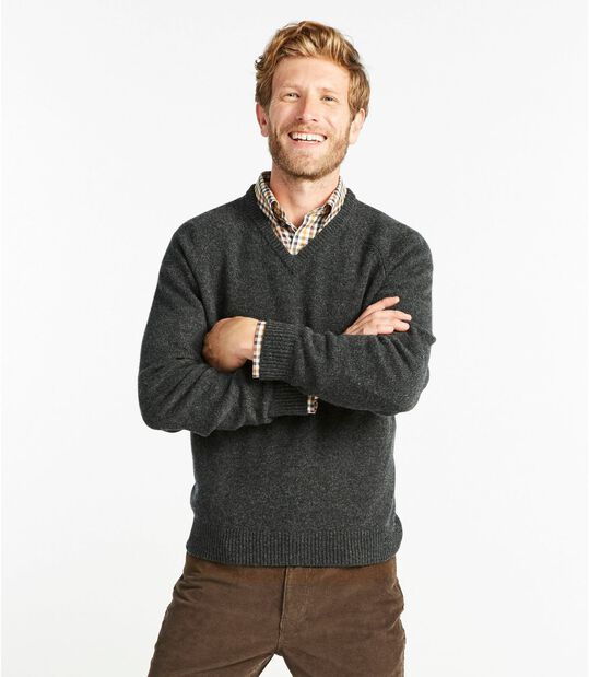 メンズ ウォッシャブル ラムウール セーター Vネック 通販 L L Bean公式オンラインストア