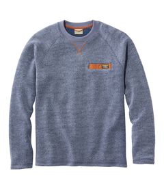 タンブルド・シェルパ・フリース、クルーネック, , hi-res