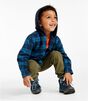 幼児・フリースラインド・フランネル・シャツ、フーディ