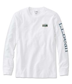 メンズ ポロシャツ Tシャツ Tシャツ 長袖 L L Bean公式オンラインストア