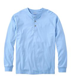 ケアフリー・アンシュリンカブル・ティ、長袖　ヘンリー, , hi-res