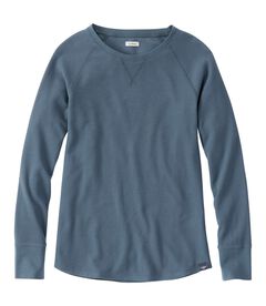 アンシュリンカブル・ミニワッフル・ティ、長袖　クルーネック, , hi-res