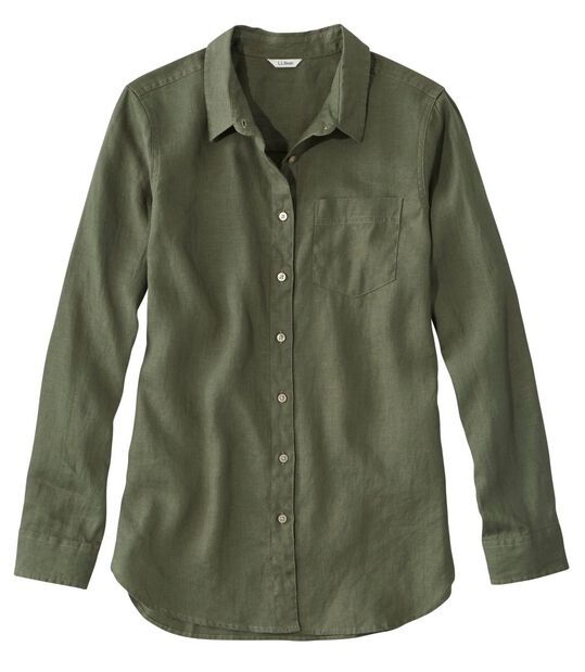 ウィメンズ プレミアム ウォッシャブル リネン シャツ チュニック 通販 L L Bean公式オンラインストア