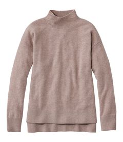 クラシック・カシミヤ・セーター、リラックス　モックネック, , hi-res