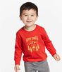 乳幼児・グラフィック・ティ、長袖