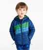 乳幼児・プリマロフト・パッカウェイ・フード・ジャケット、カラーブロック