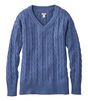 オリジナル・ダブル・エル・セーター、ケーブル　Vネック