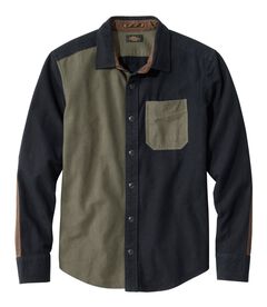 シグネチャー 1933 シャミー・クロス・シャツ、スリム・フィット　ミックス・メディア, , hi-res