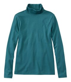 ピマ・コットン・ティ、タートルネック　長袖, , hi-res