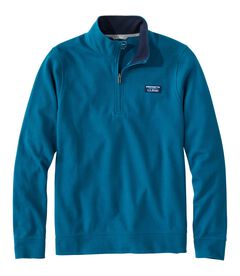 コンフォート・ストレッチ・ピケ・クォータージップ・プルオーバー、長袖, , hi-res