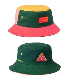 キッズ・ビーンズ・リバーシブル・コットン・バケット・ハット, , hi-res