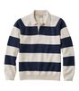 ウィケッド・ソフト・コットン/カシミヤ・セーター、ラグビー・ポロシャツ　ストライプ
