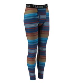 エル・エル・ビーン・ライトウェイト・ベースレイヤー・パンツ、プリント, , hi-res