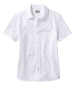 ジャパン・フィット　コンフォート・ストレッチ・シャンブレー・シャツ、半袖, , hi-res