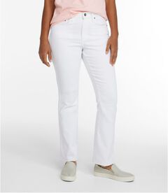 エル・エル・ビーン・エブリデイ・ジーンズ、ハイライズ・ミニ・ブーツカット, , hi-res