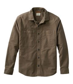 ビーンズ・モールスキン・シャツ、スライトリー・フィット, , hi-res