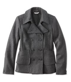 シグネチャー・ウール・ピーコート, , hi-res