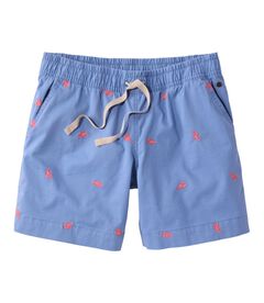 レイクウォッシュ・ドック・ショーツ、ミッドライズ　エンブロイダリー, , hi-res