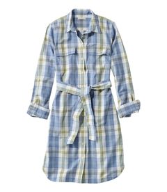 シグネチャー・キャンプ・シャツ・ドレス、ボタンフロント, , hi-res