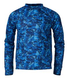 キッズ・ウィケッド・ウォーム・トップ、プリント　中程度の厚さ, , hi-res